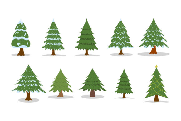 Elevating Holiday Branding: The Strategic Value of the Christmas Tree Vector Design Collection