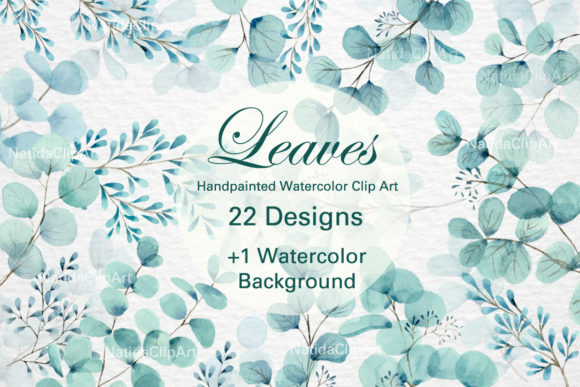 Integrating Watercolor Eucalyptus and Leaves Greenery into Professional Design Workflows