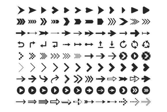 Practical Evaluation of the Arrow Icon Set for Modern Web Design