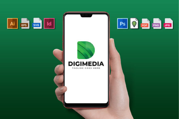 Strategic Brand Positioning with the DigiMedia Letter D Logo