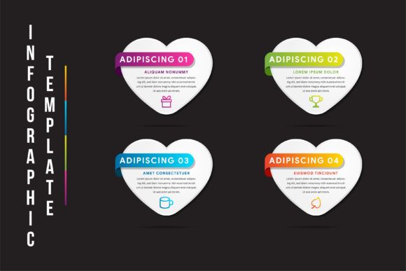 Strategic Visual Communication: Leveraging Love White Infographics Gradient for Impact
