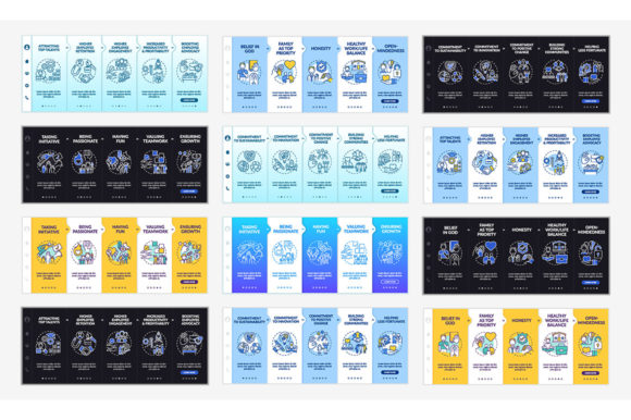Streamlining Digital Onboarding with the Personal Creeds Vector Template Set