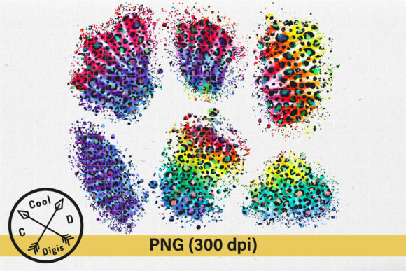Unlocking Creative Potential with Tie Dye Leopard Print Bleached Patches