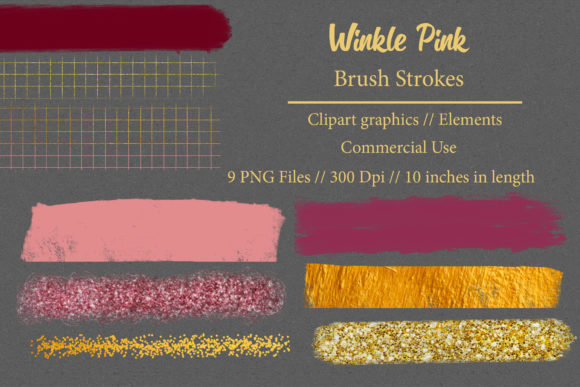 Winkle Pink Brush Strokes: Elevating Your Creative Projects with Digital Art
